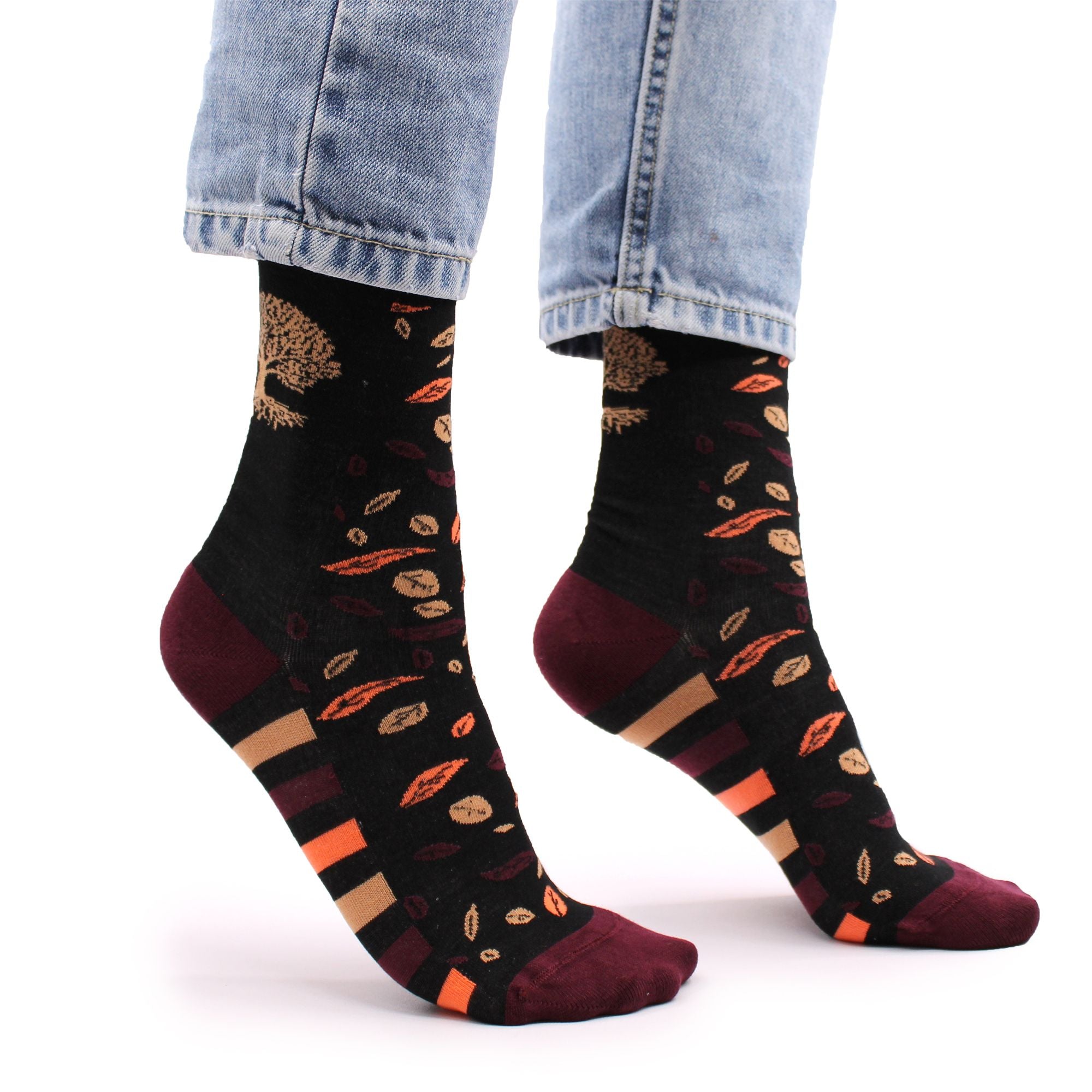 Hop Hare Bamboo Socks S/M Tree of Life Design for Ultimate Comfort