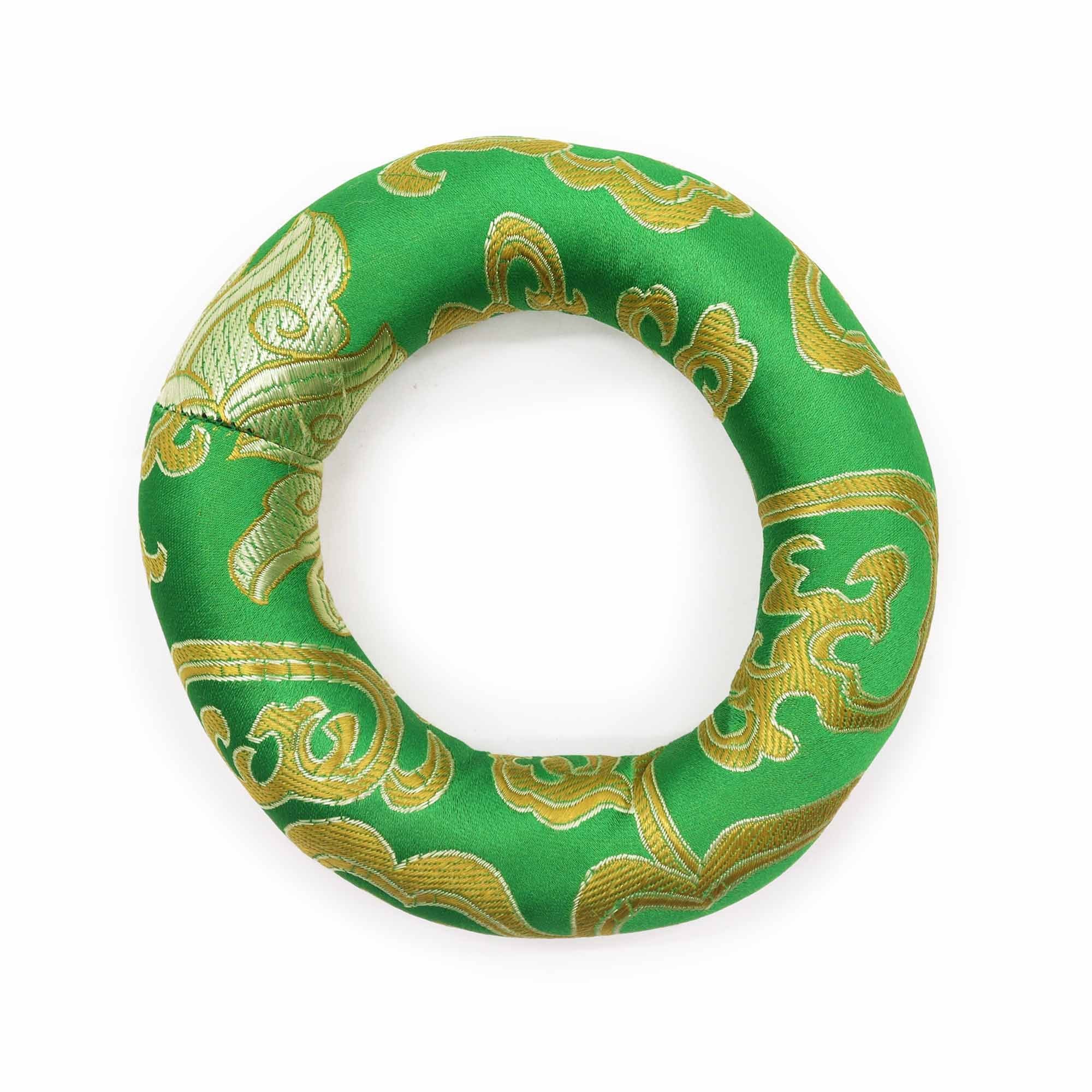 Green Hoop Cushion 10cm for 12 to 14cm Singing Bowls and More
