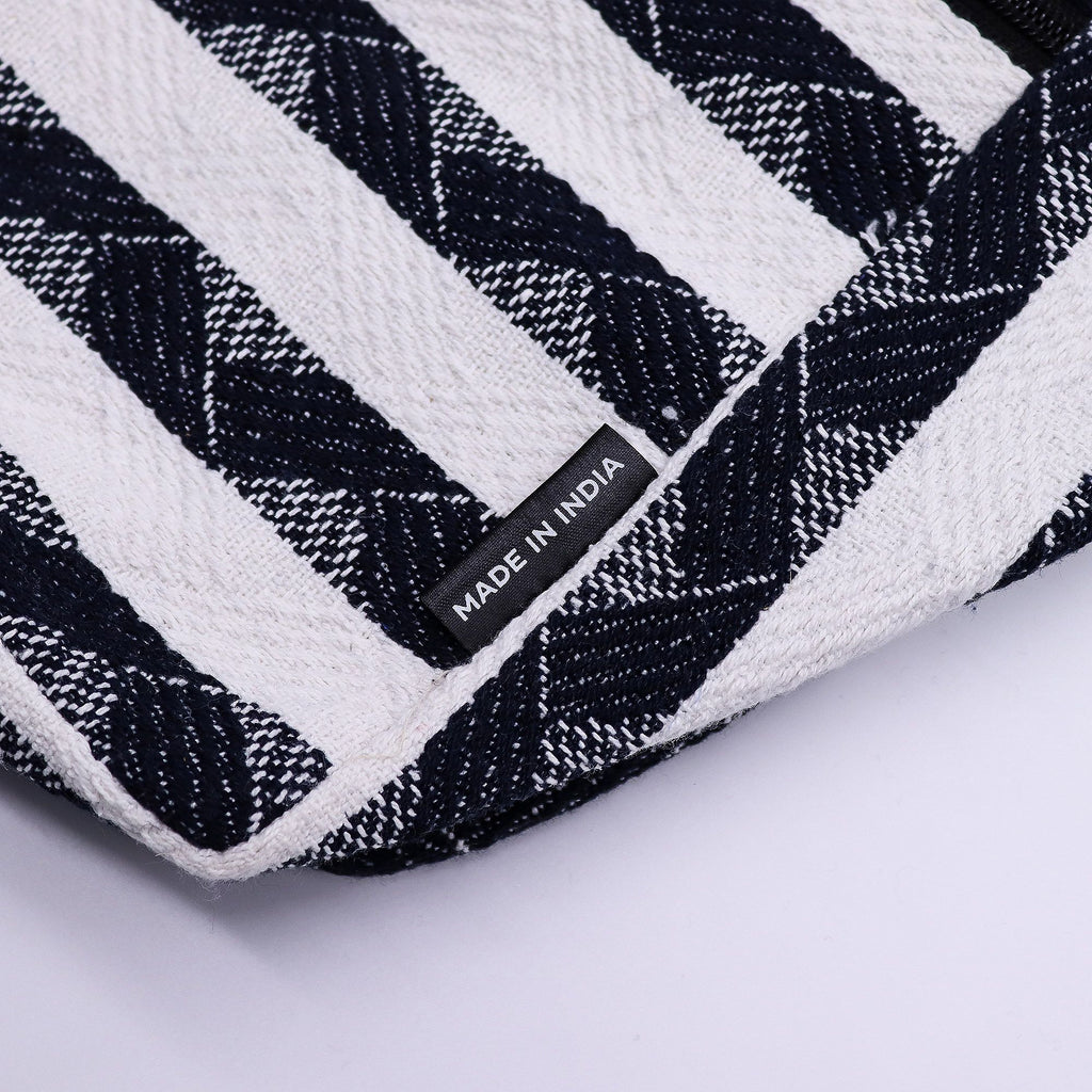 Nomad Sari Jacquard Natural Wander Muse Bags Stylish Tote Bag