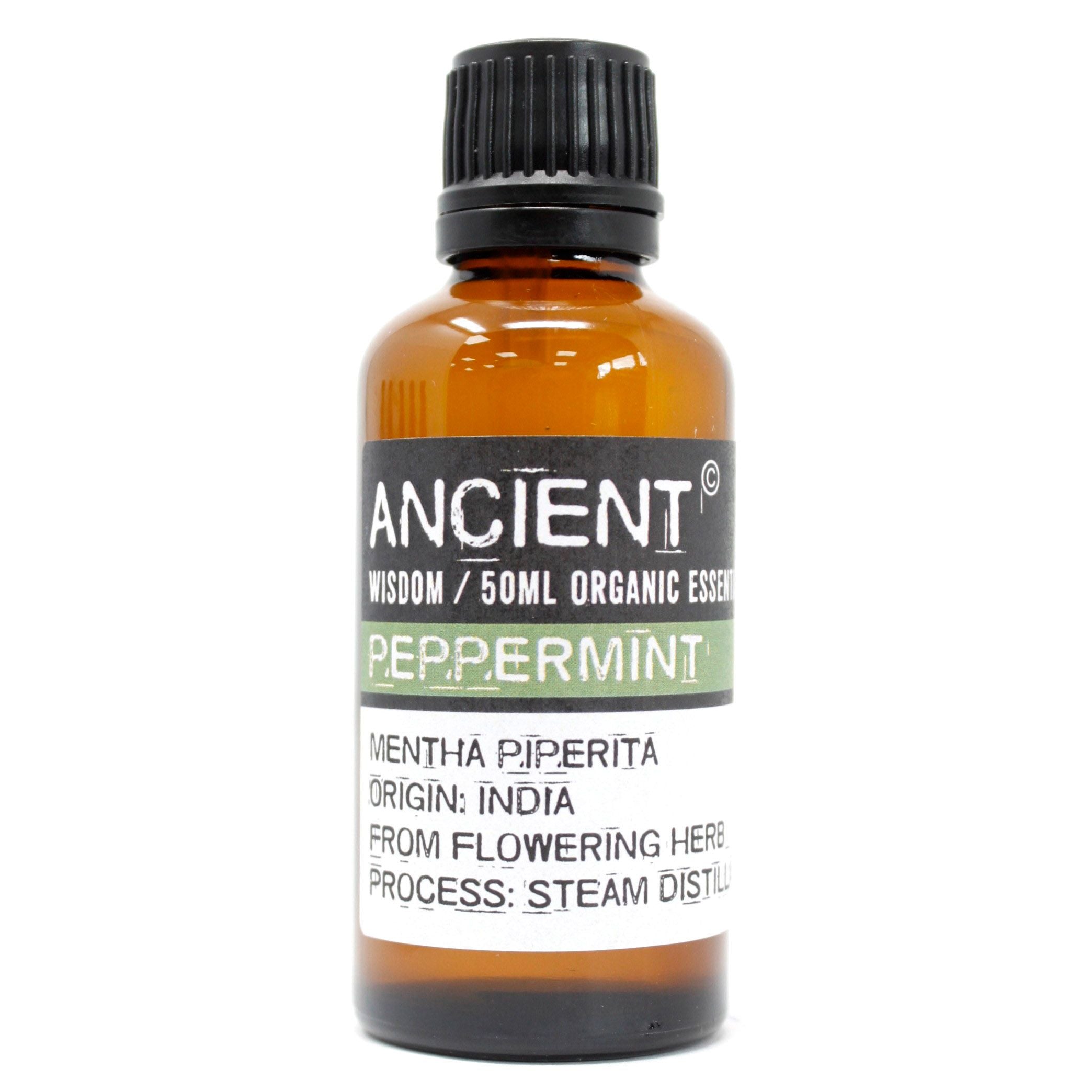 Peppermint Organic Essential Oil 50ml for Refreshing Aromas