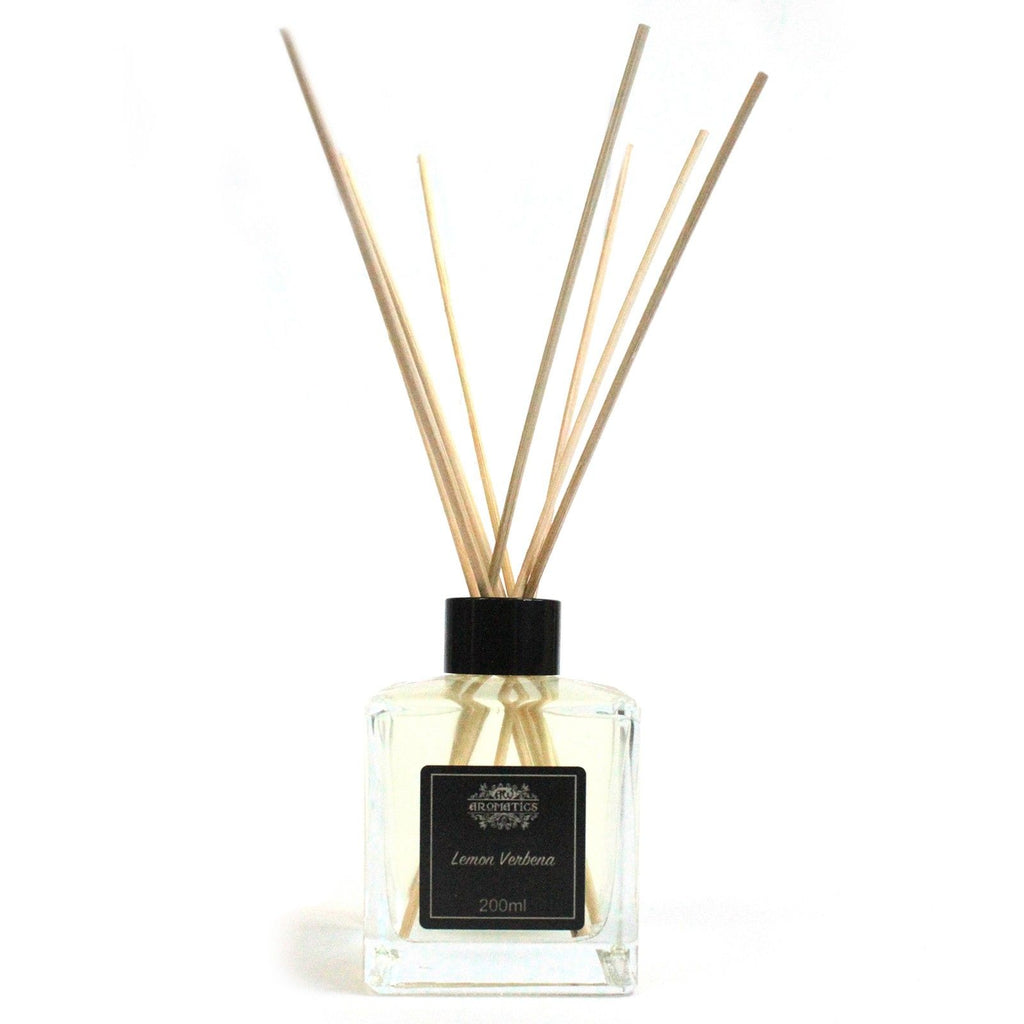 200ml Lemon Verbena Essential Oil Reed Diffuser for Fresh Aroma