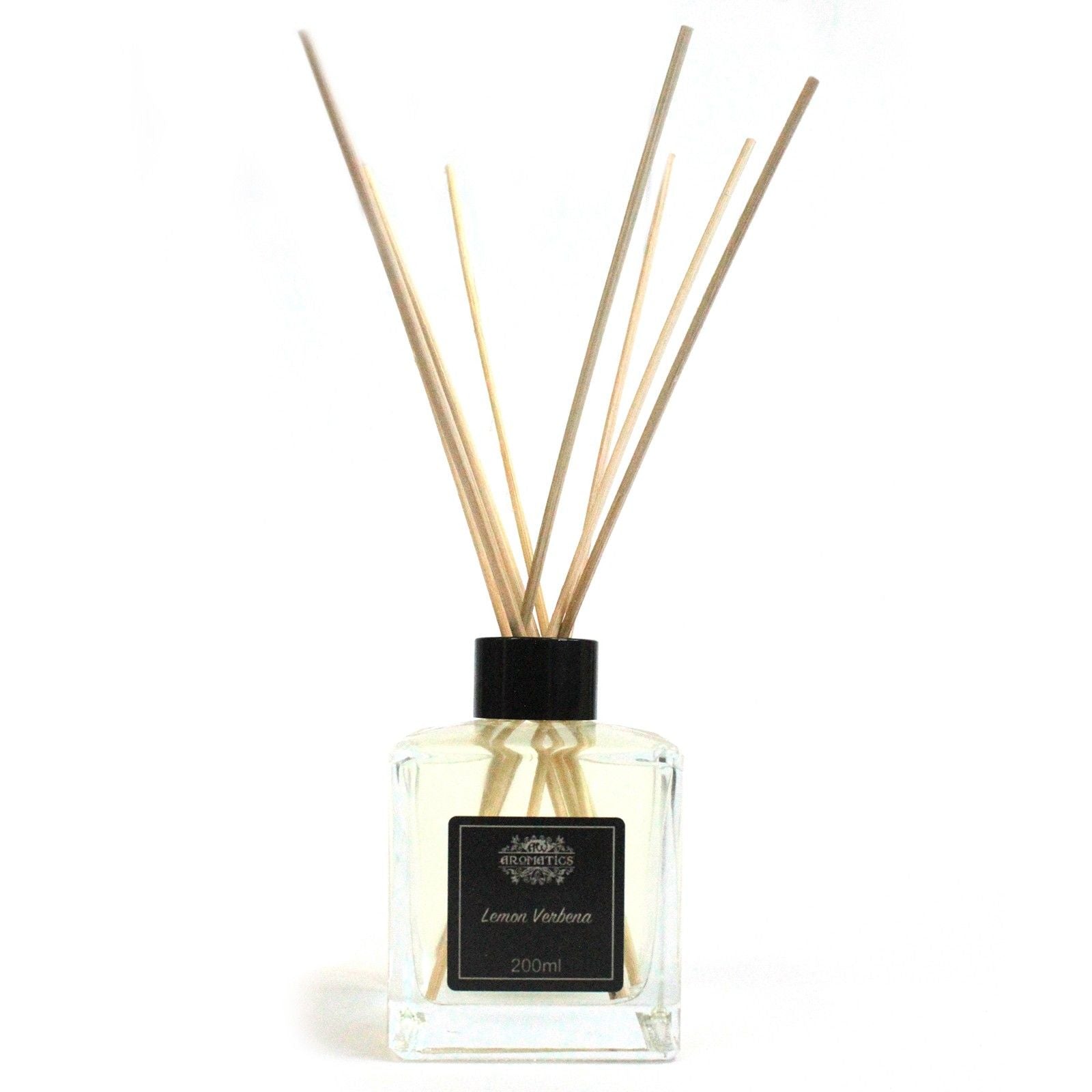 200ml Lemon Verbena Essential Oil Reed Diffuser for Fresh Aroma