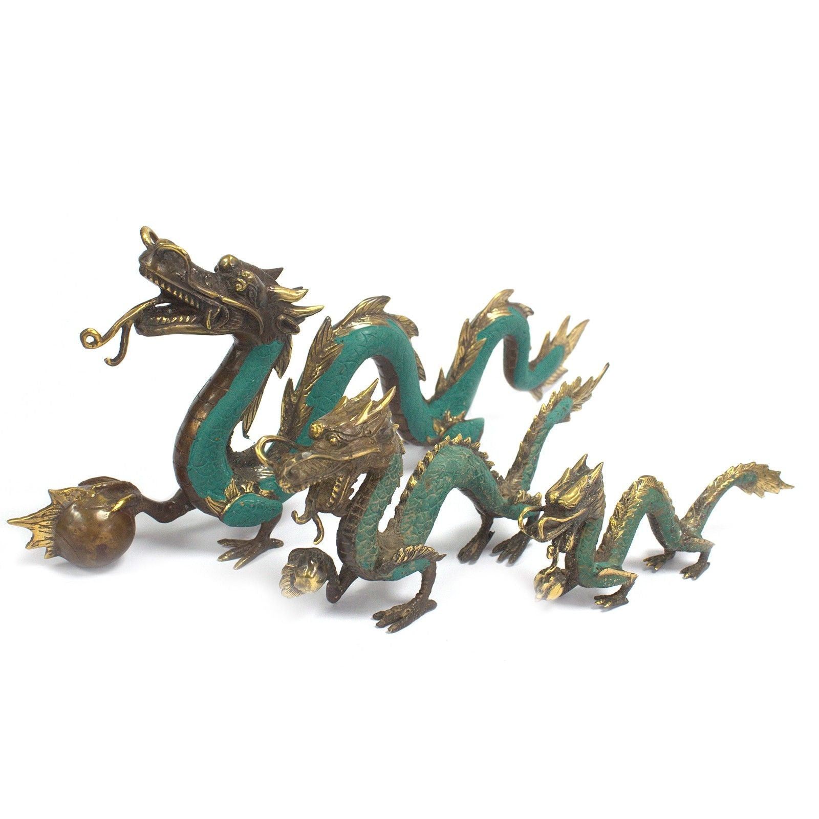 Fengshui Big Dragon with Ball 45cm for Home Decor and Serenity