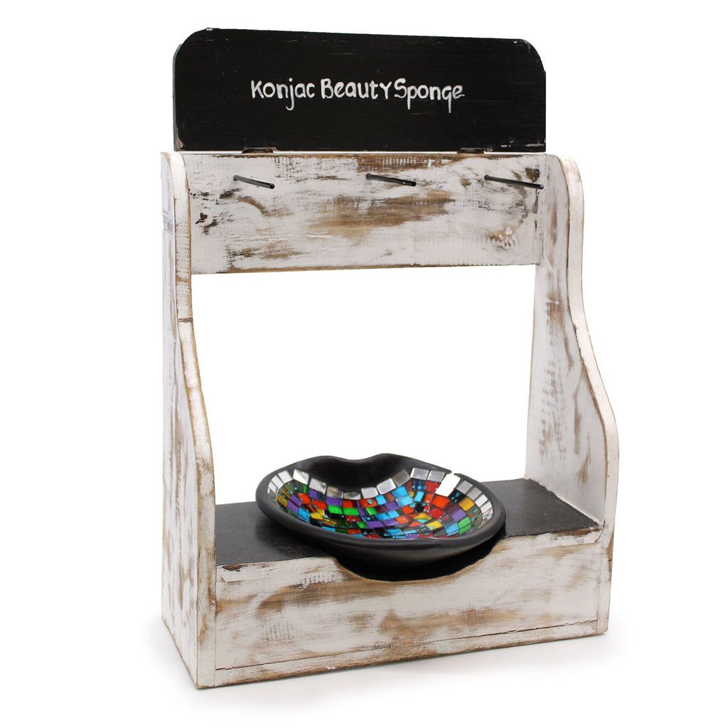 Stylish Konjac Sponge Display Stand for Neat Storage Solutions