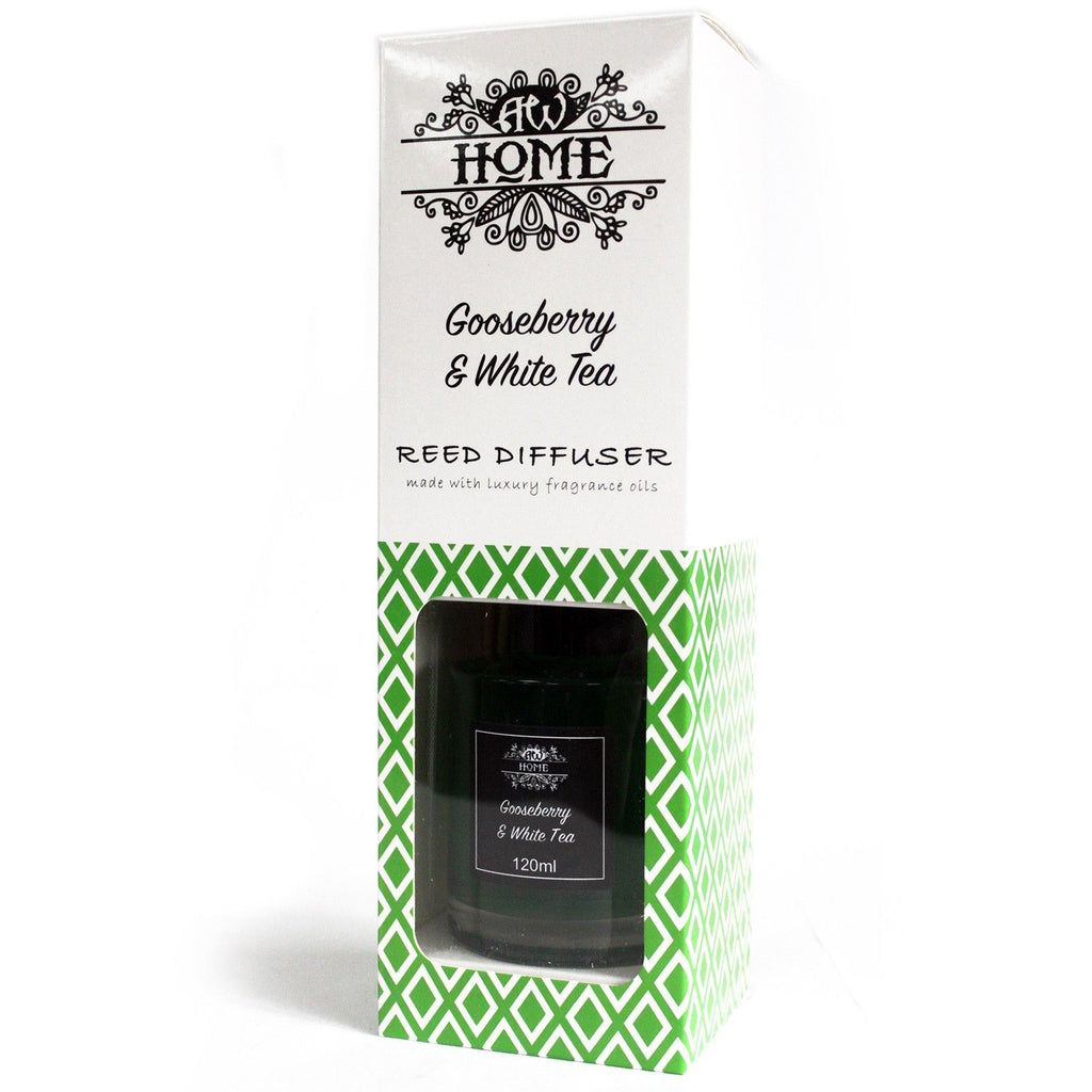 120ml Reed Diffuser with Gooseberry & White Tea Fragrance