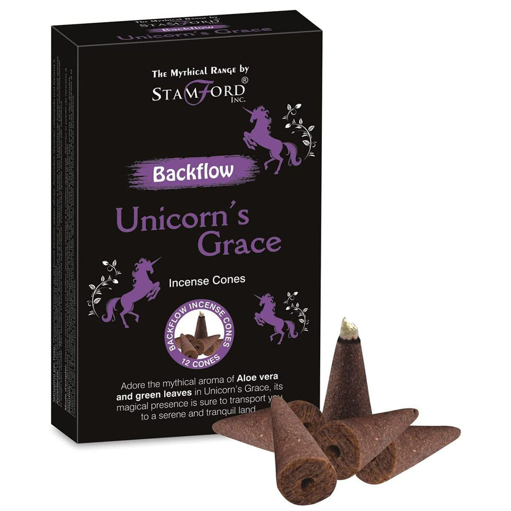 Mythical Backflow Cones Unicorn Grace for Enchanting Aromas