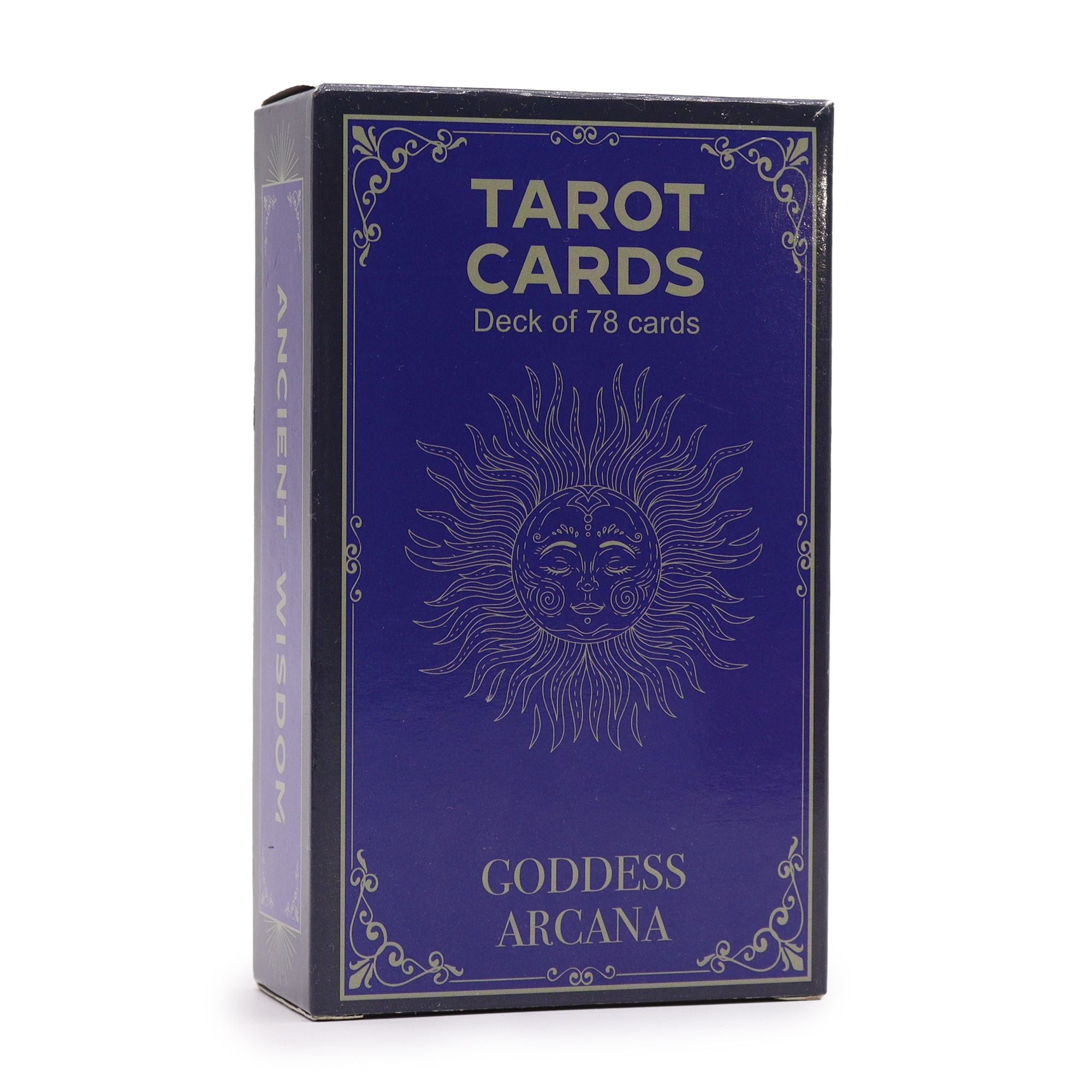 Goddess Arcana Tarot Cards with Guide Book for Insightful Readings
