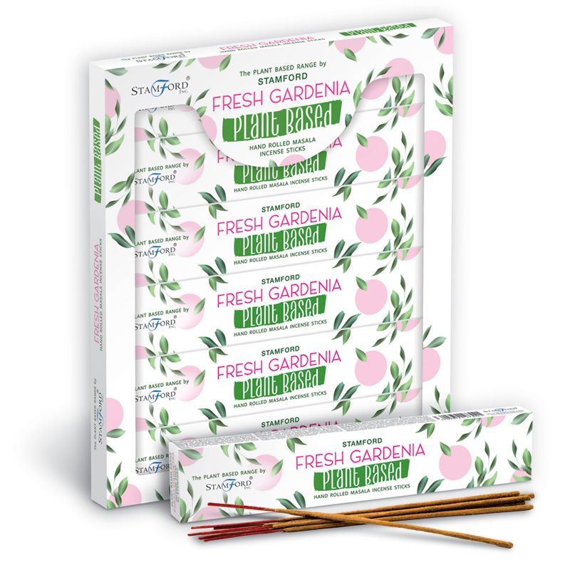 Plant Based Masala Incense Sticks with Fresh Gardenia Aroma