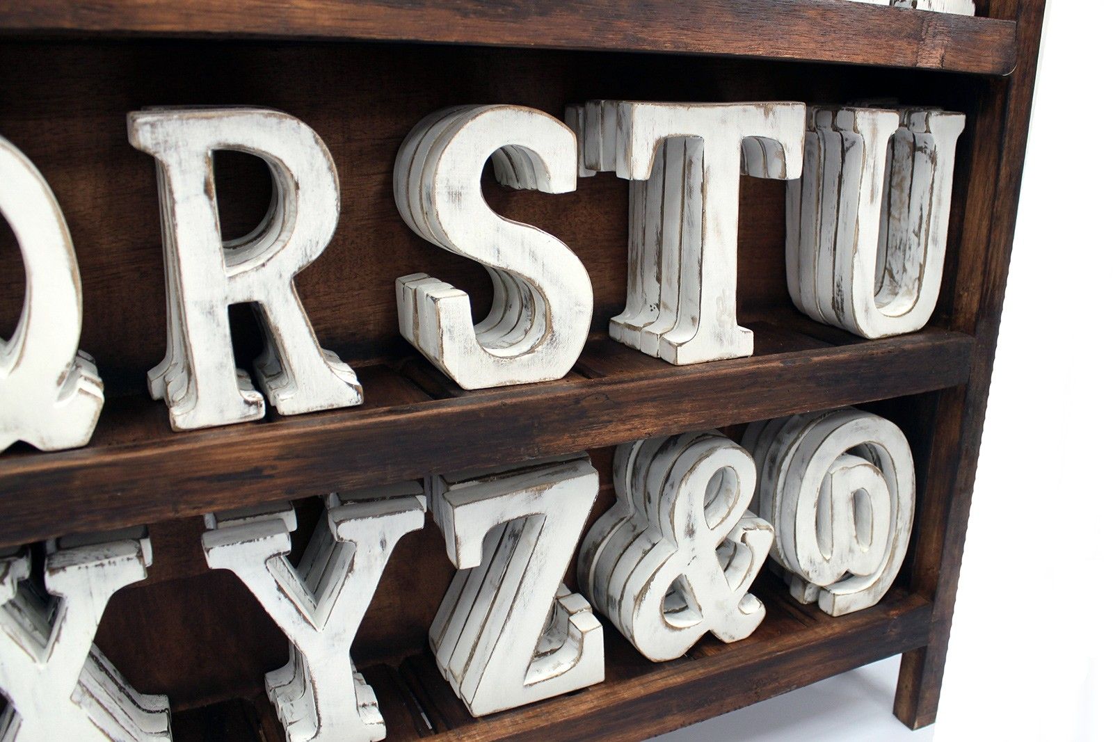 Shabby Chic Letters Craft Starter Pack for Home Decor Projects