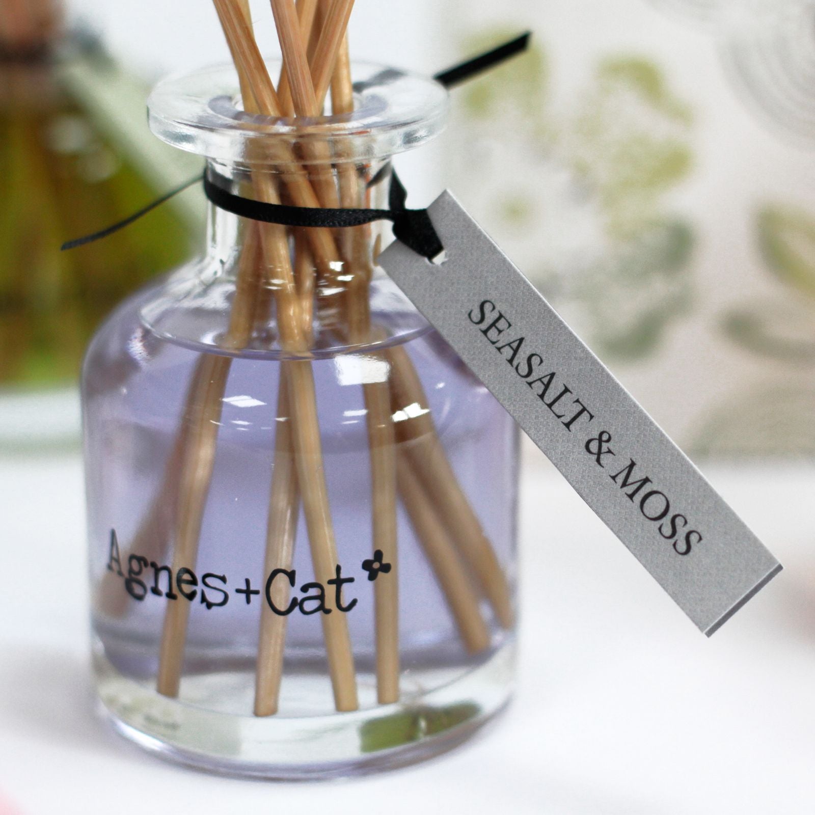 Agnes + Cat 140ml Reed Diffuser - Sea Salt & Moss