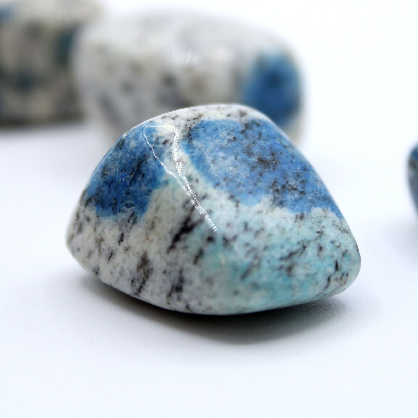 Premium Tumble Stone K2 Jasper Set of Four Colourful Stones