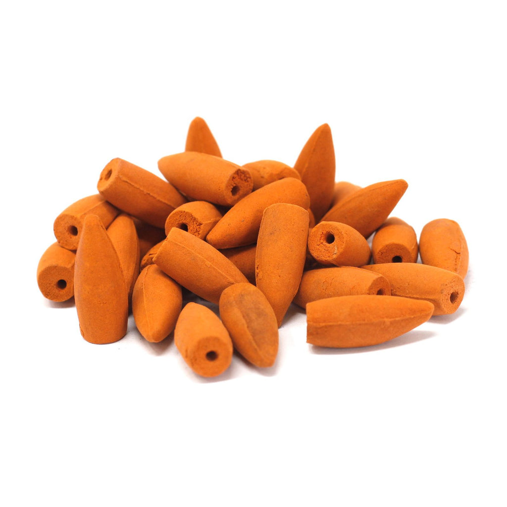 Back Flow Incense Cones Amber Aroma 225 Pieces for Home Fragrance