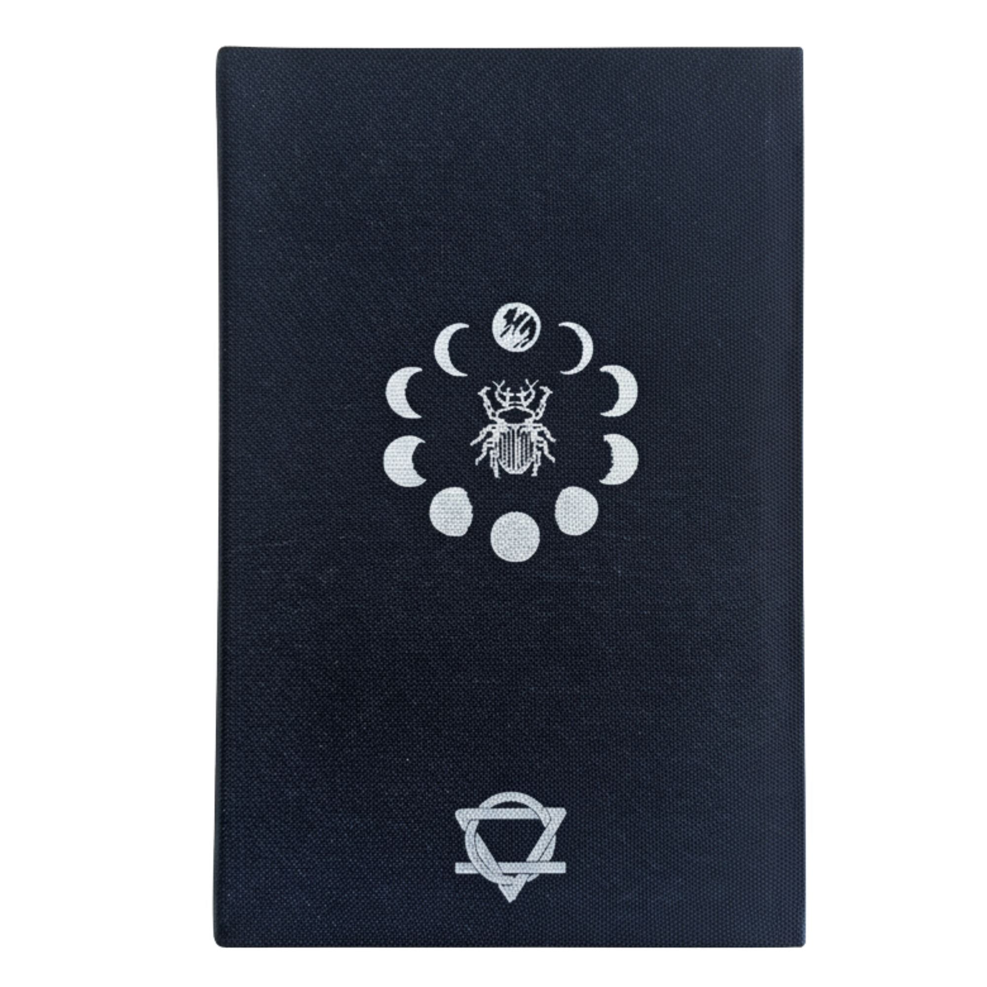 Black Gratitude Journal with Silver Lining for Daily Reflection