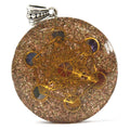 Orgonite Power Pendant Multi Power Chakra with Gemstone Design