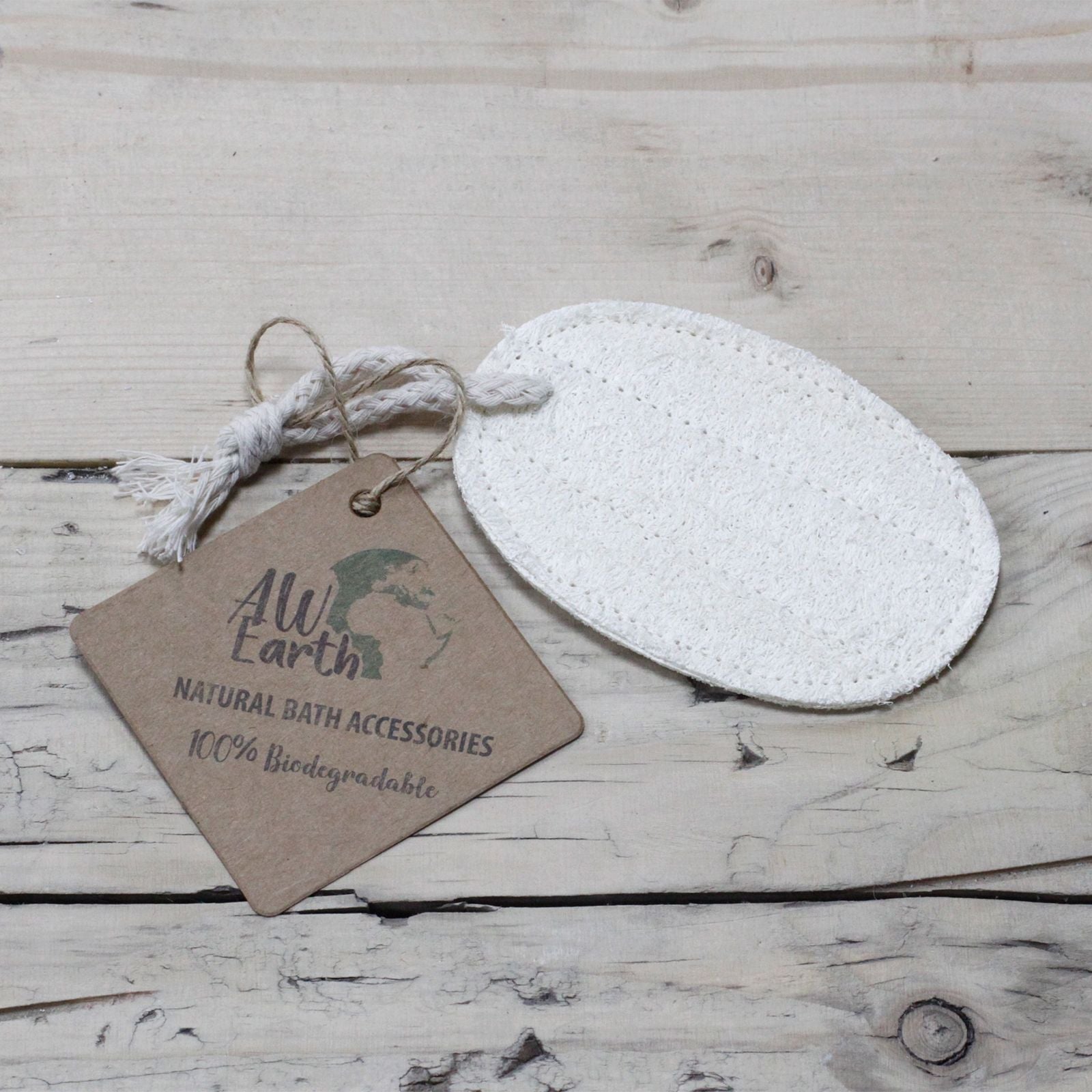 Natural Loofah Body Scrubs Oval Rub for Gentle Skin Exfoliation