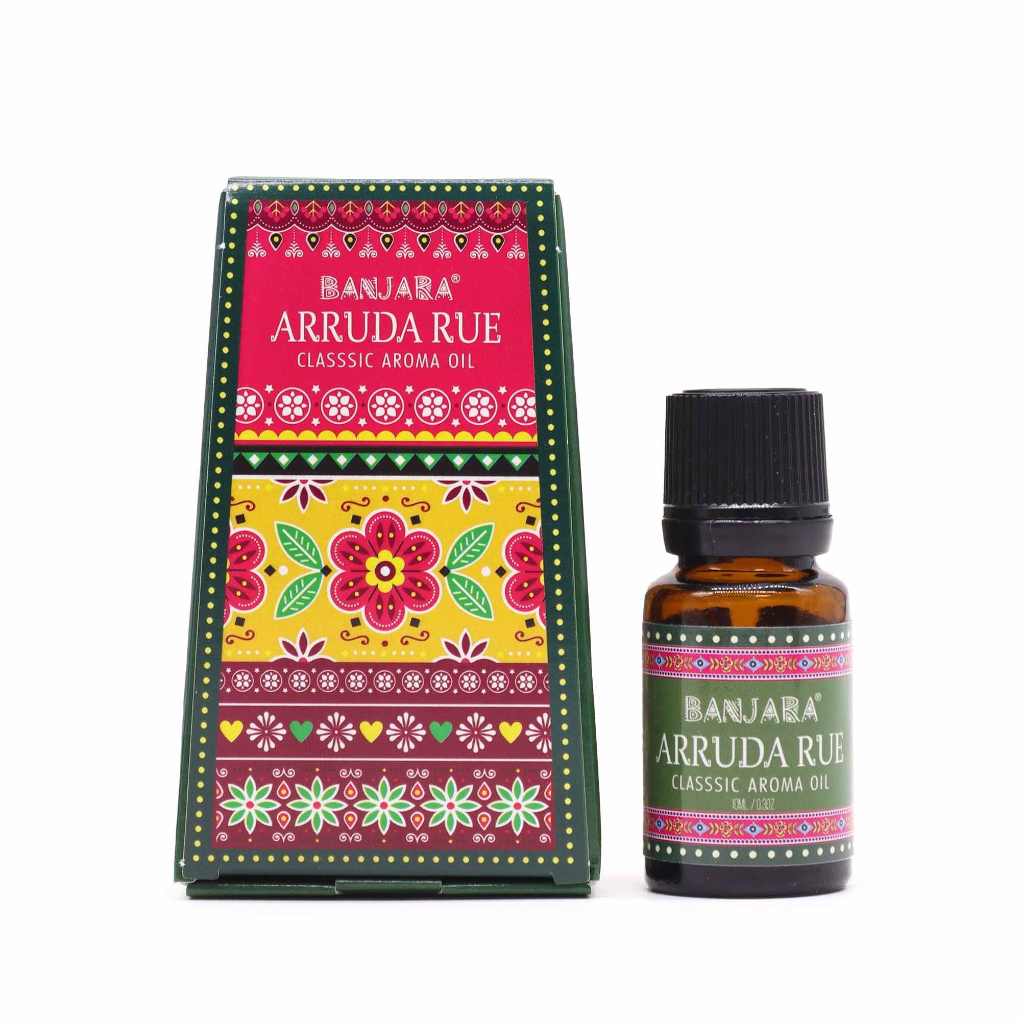 Banjara Indian Fragrance Oil 10ml Arruda Rue Perfect for Home Use