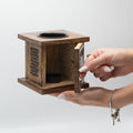 Large Mango Box Burner with Elephant Design for Home Fragrance