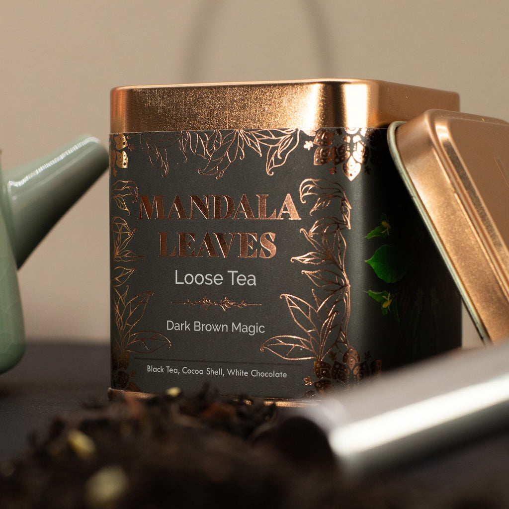 50g Dark Brown Magic Indulgent Black Tea with Chocolate Flavour