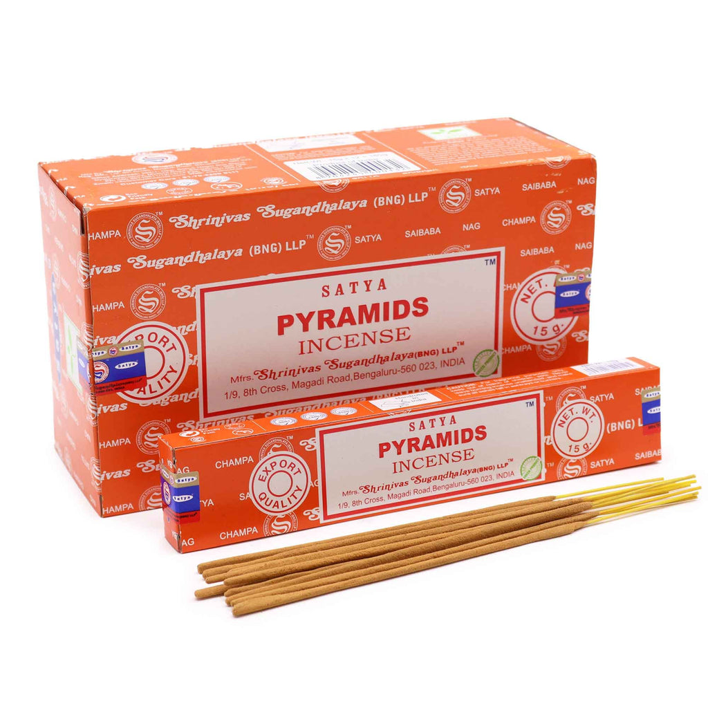 Satya Incense Sticks 15gm Pyramid Scent for Home Fragrance
