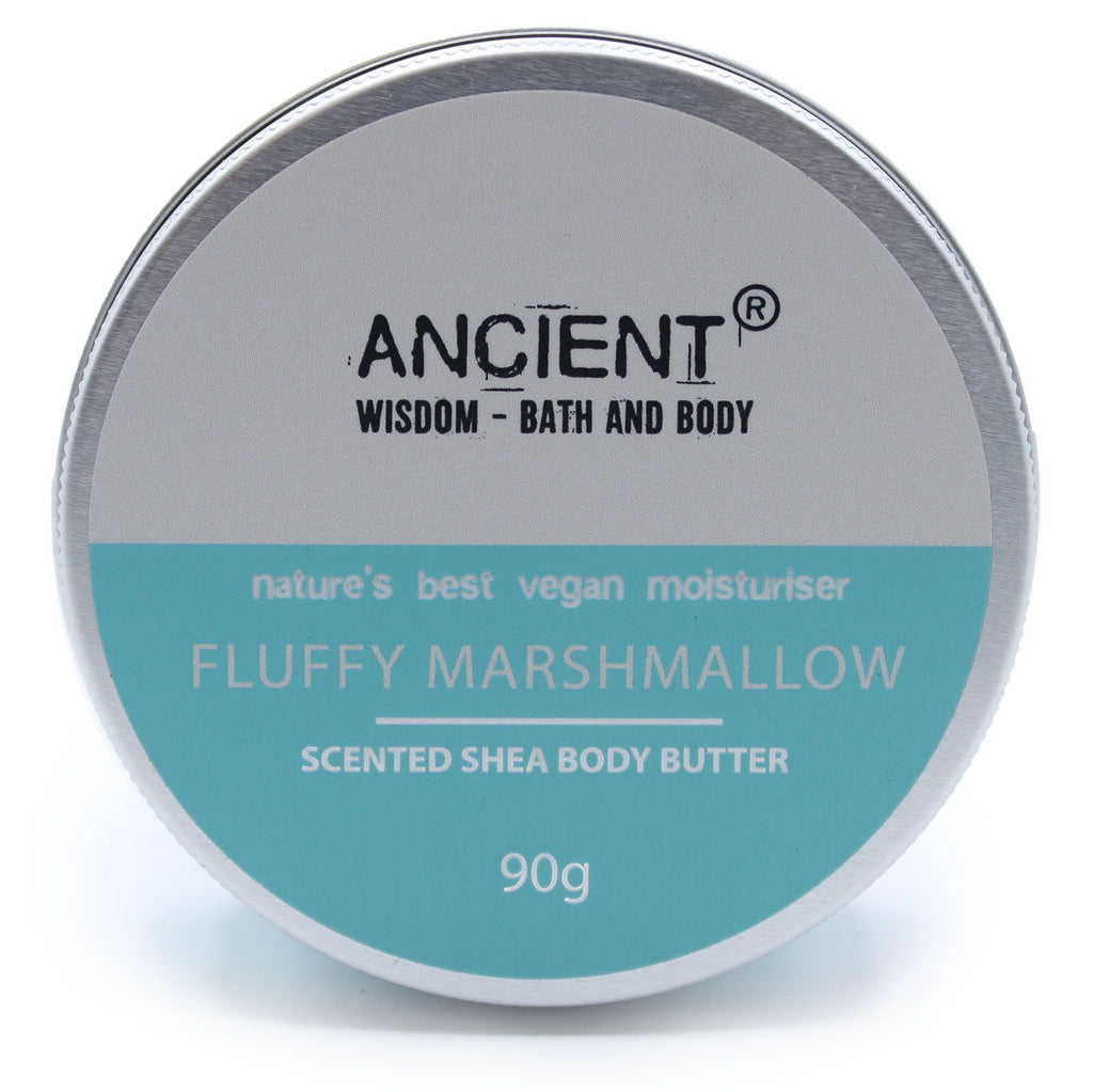 Scented Shea Body Butter 90g Fluffy Marshmallow Delight Cream