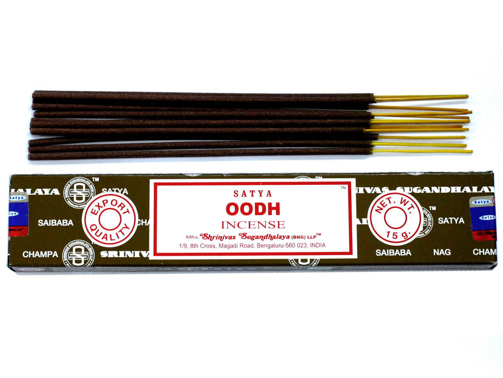 Satya Incense Sticks 15gm Oodh for Refreshing Home Aroma