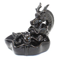 Large Dragon Pool Backflow Incense Burner for Relaxation and Calm