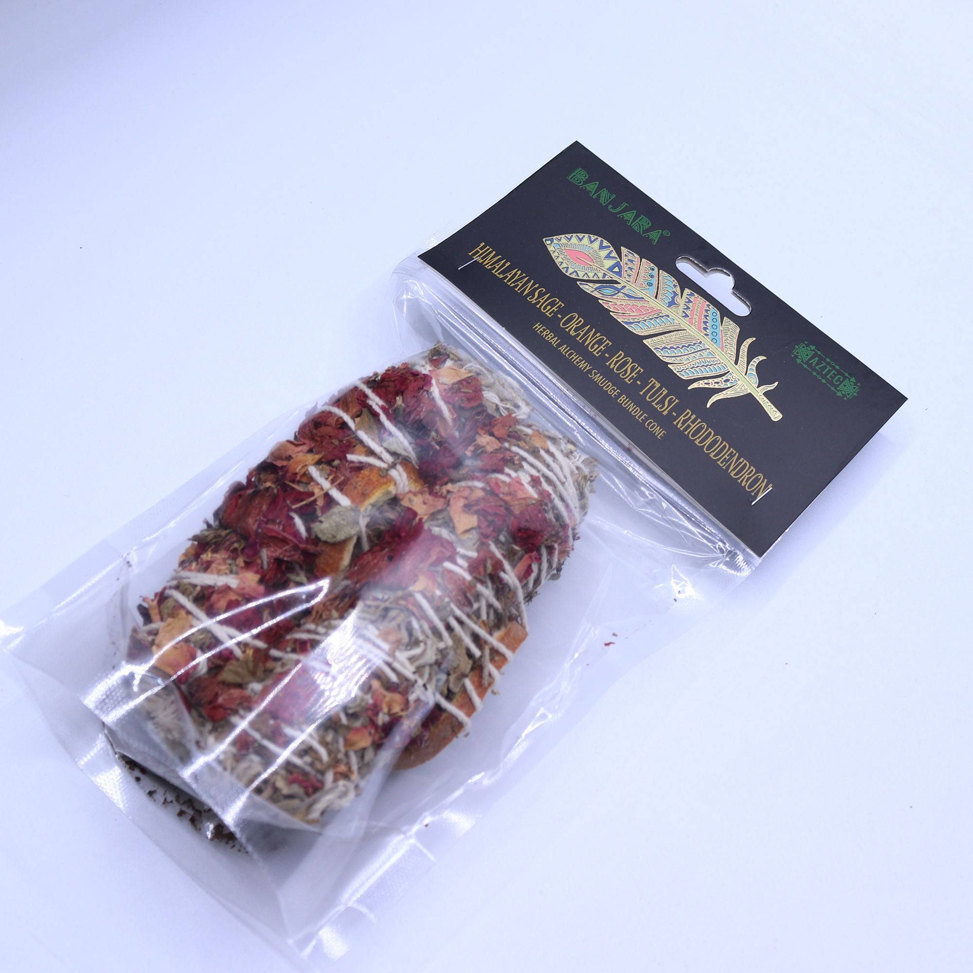 Banjara Smudge Stick Himalayan Sage with Orange and Rose Blend