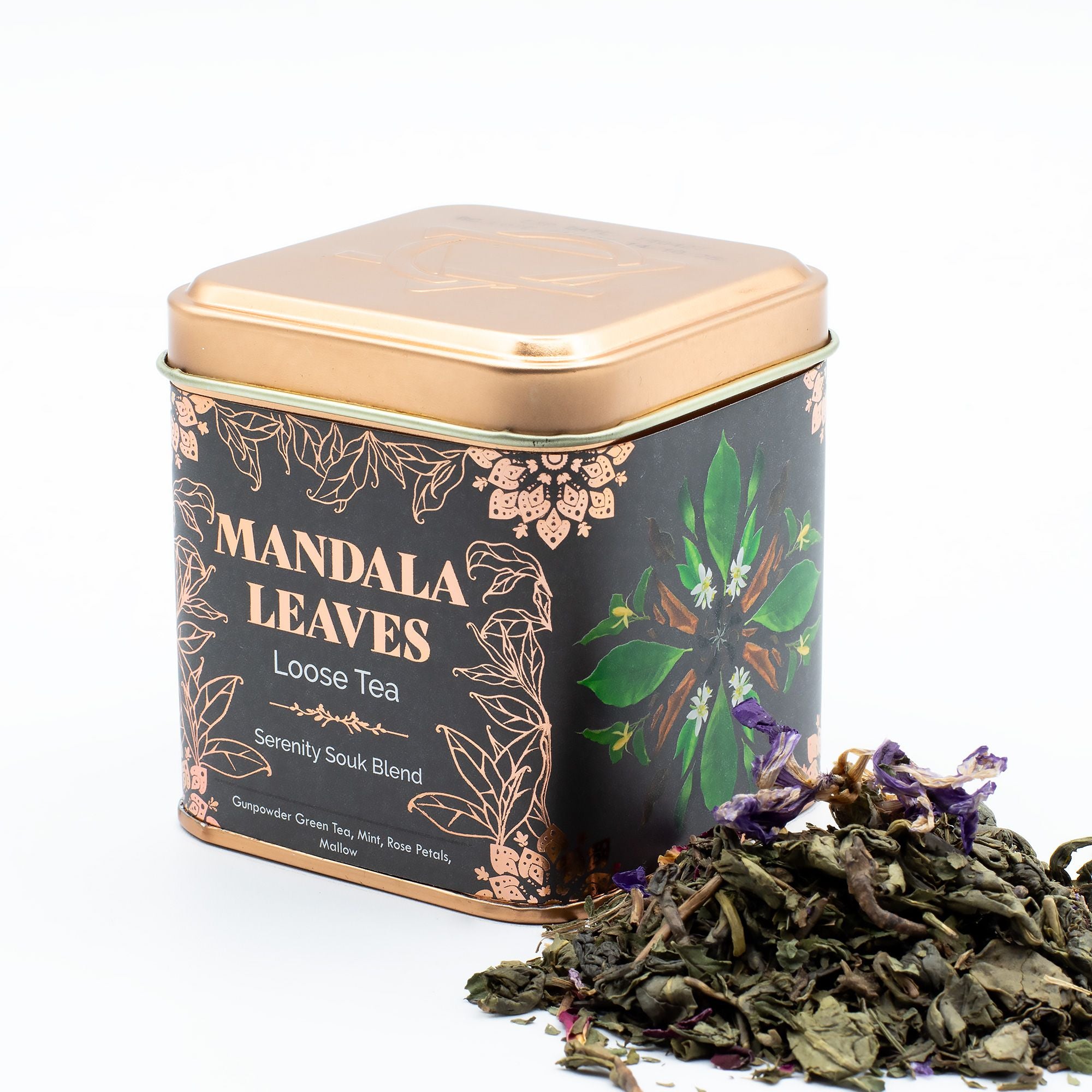 50g Serenity Souk Blend Refreshing Green Tea with Mint and Floral