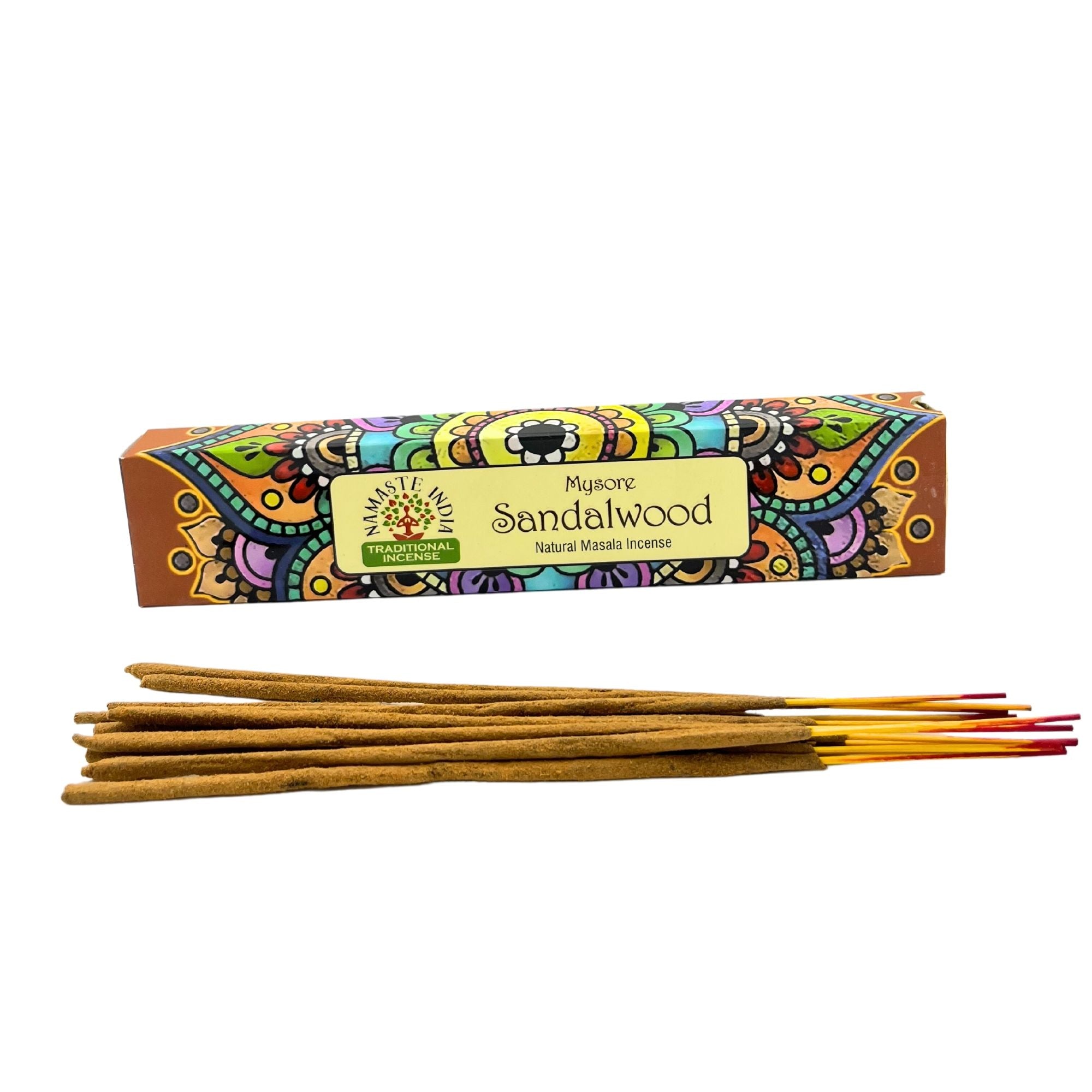 Namaste Mandala Masala Incense Sticks with Sandalwood Aroma Bliss