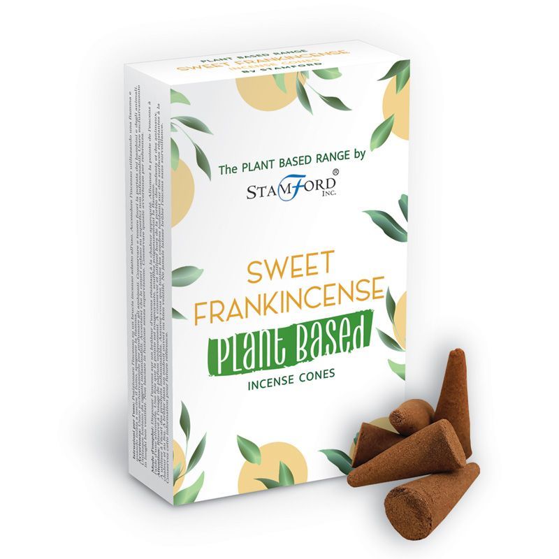 Plant Based Incense Cones Sweet Frankincense for Home Fragrance
