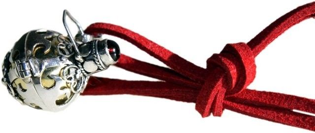 Silver Angel Bell Magic 18mm for Attracting Good Fortune