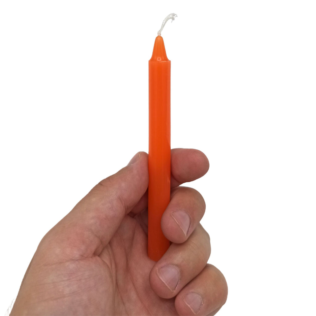 Manifest Magic Candles Pack of 12 for Orange Sacred Chakra
