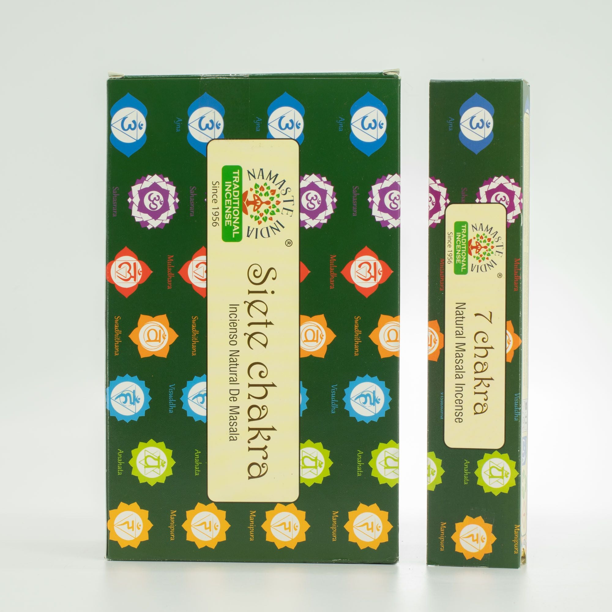 Namaste Mandala Masala Incense Sticks 7 Chakra for Calm Spaces