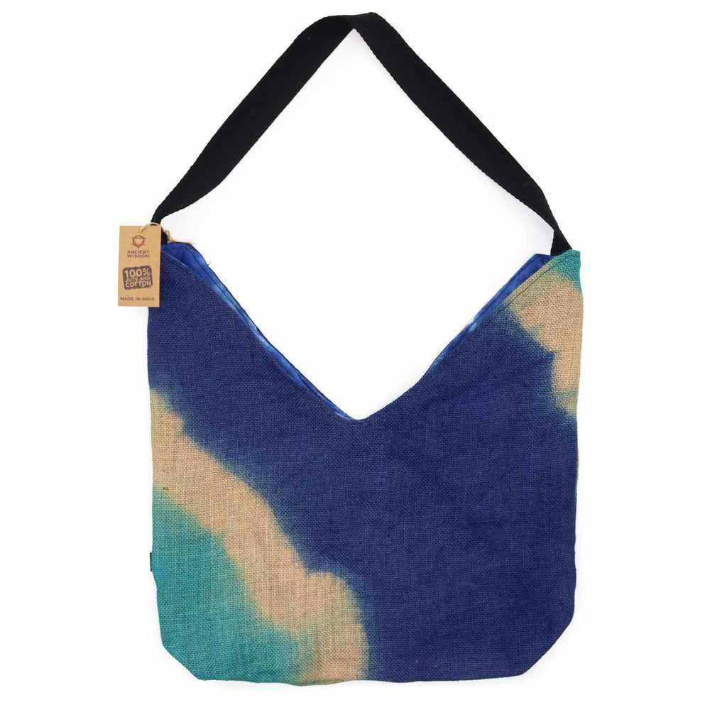 Soft Blend Shoulder Tote in Denim Blue for Everyday Style