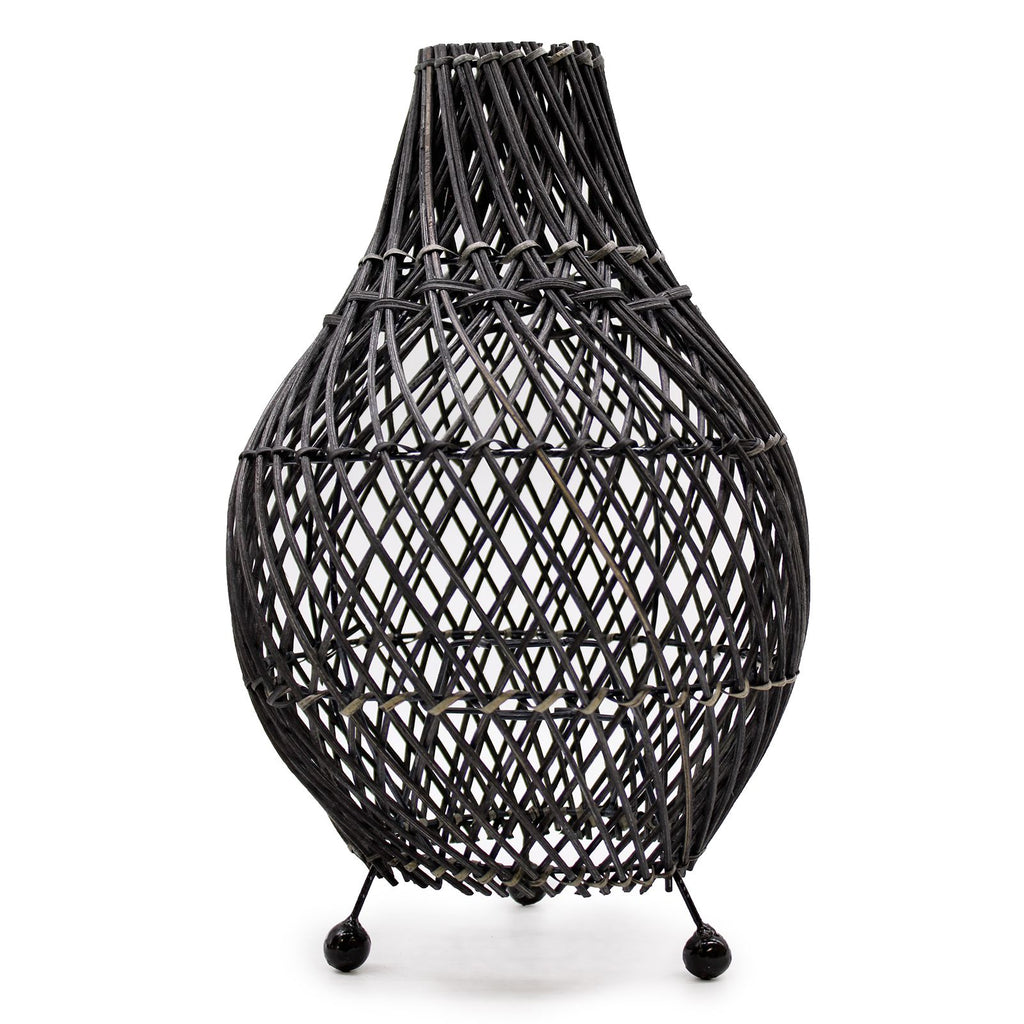 Unique Black Rattan Table Lamps for Elegant Home Decor Lighting