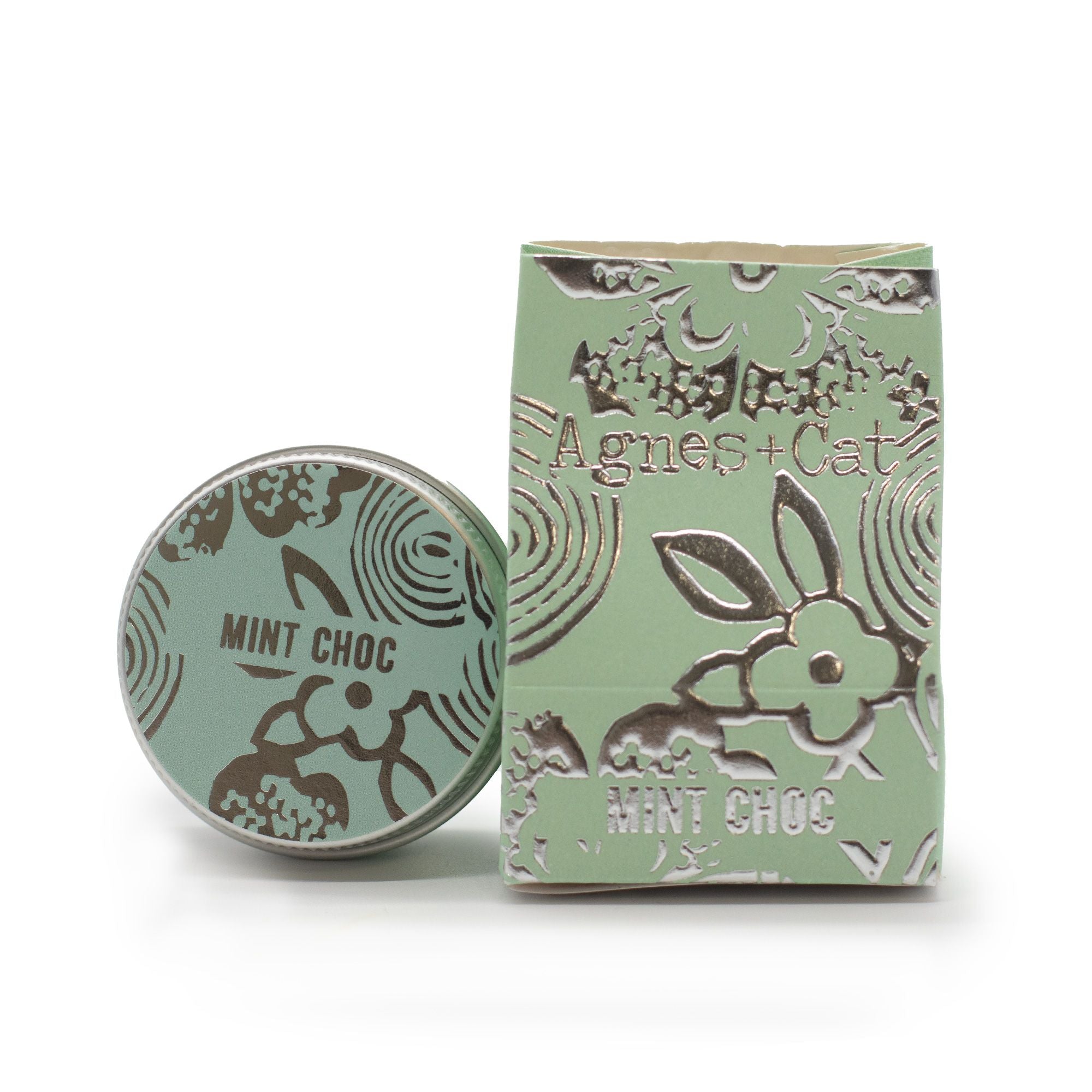 Agnes + Cat Mint Chocolate Lip Balm for Soft and Nourished Lips