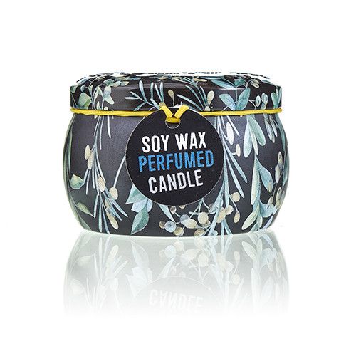 Art Tin Candle Romantic Garden Tea and Rose Assorted Designs