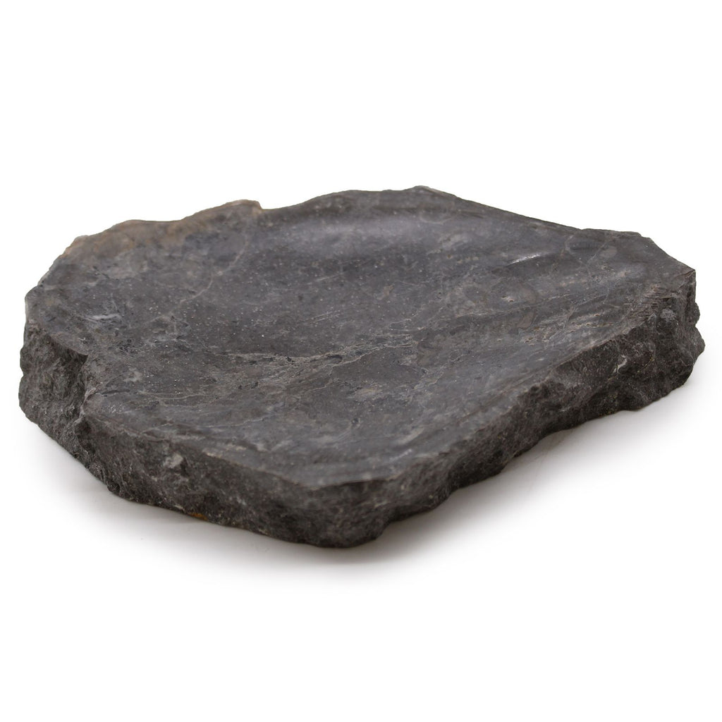 Natural Grey Marble Soap Dish for Stylish Bathroom Decor