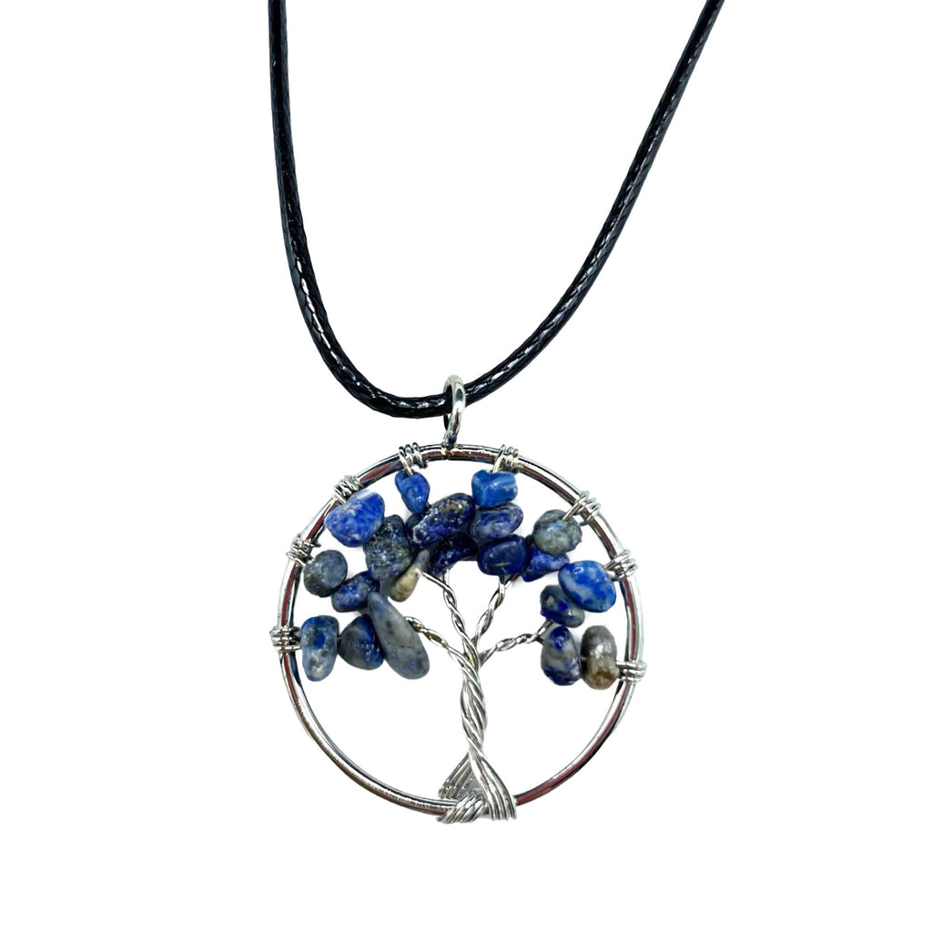 Tree of Life Pendant in Sodalite with Unique Design and Appeal