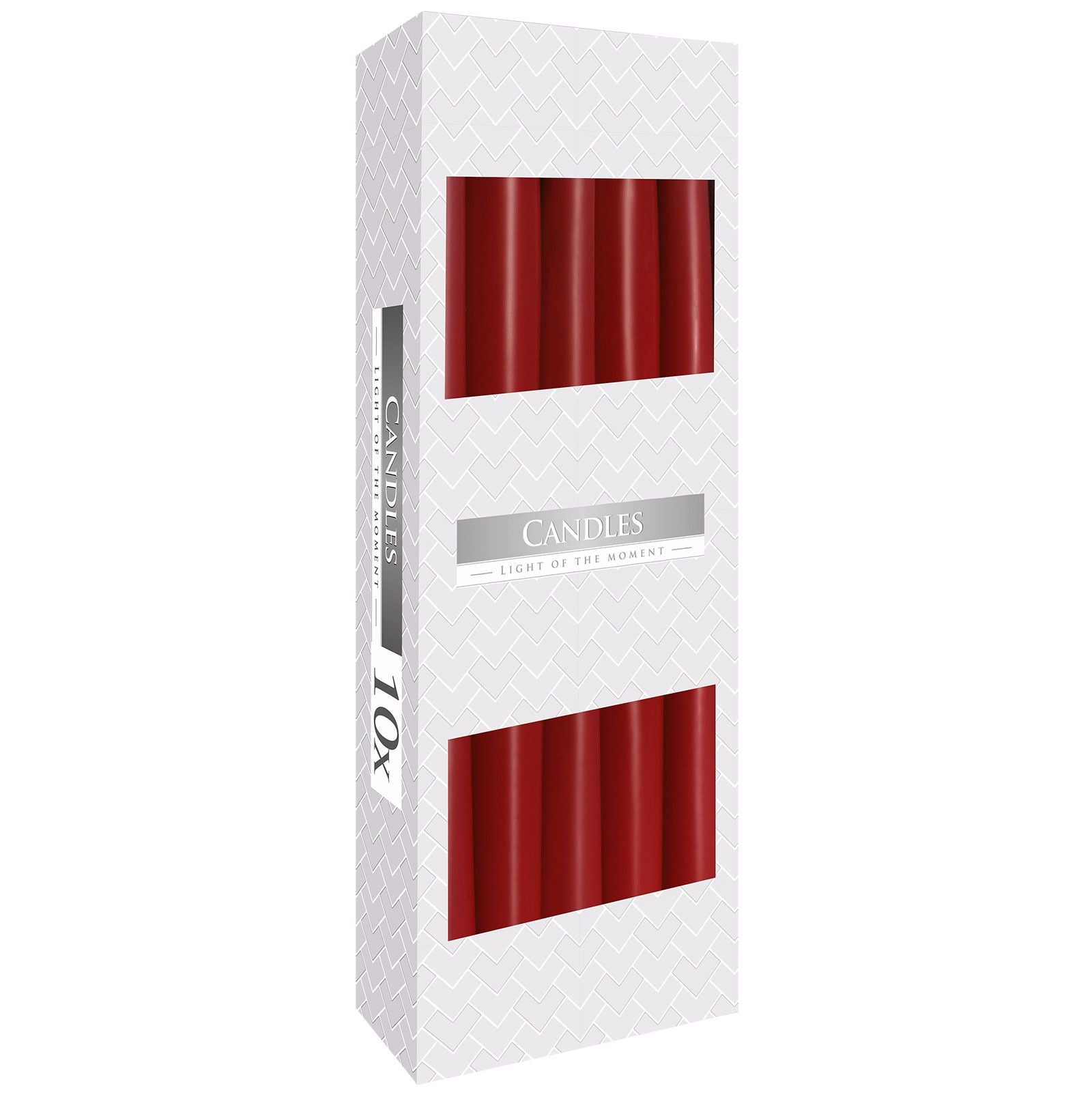 Burgundy Taper Candle for Elegant Home Decor and Special Events