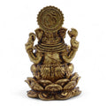 Brass Miniature Ganesha Figurine 30mm for Blessings and Wisdom