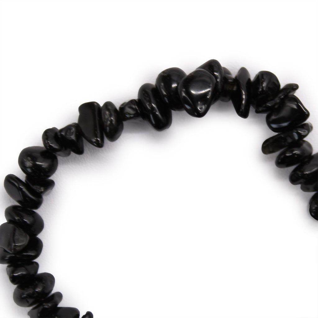 Chipstone Bracelet Stylish Black Agate for Everyday Fashion Wear