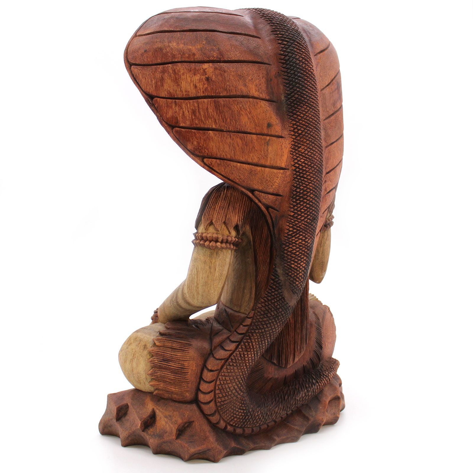 Shiva with Cobra Hand Carved Buddha Statue 50cm Unique Design