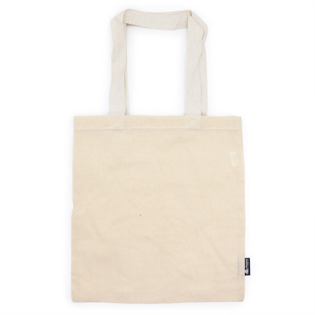 Iconic Basic Tote Bag Unprinted Natural 4oz for Everyday Use