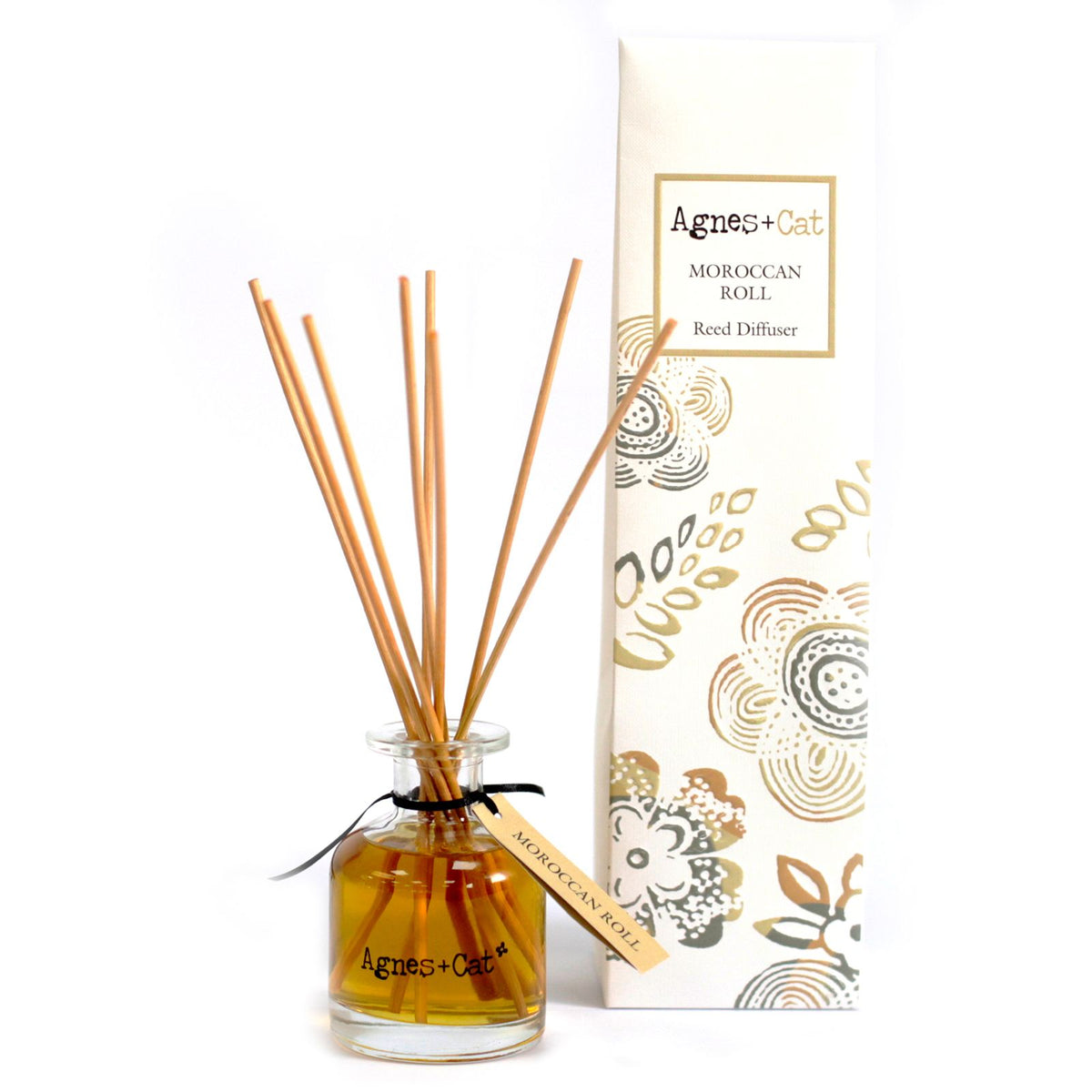 Agnes + Cat 140ml Reed Diffuser - Moroccan Roll