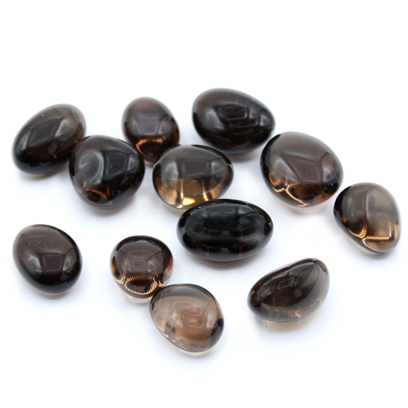Large Tumble Stones Smoky Quartz for Collecting and Crafting Fun