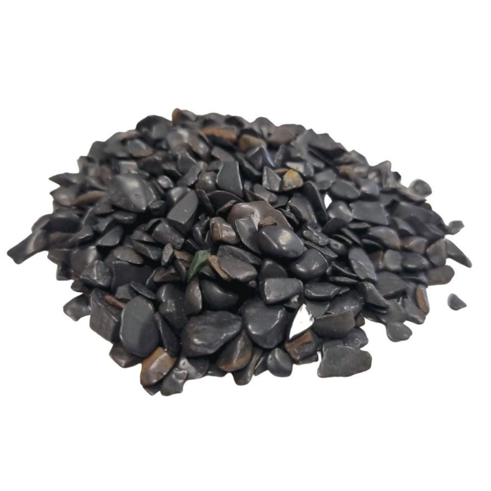 Black Tourmaline Gemstone Chips Bulk 1KG for Decorative Projects