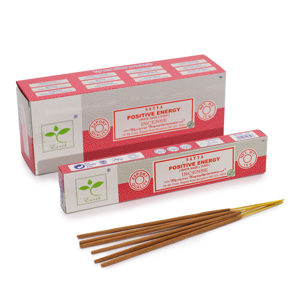 Satya Incense 15gm Nirvana with White Sage and Palo Santo Sticks