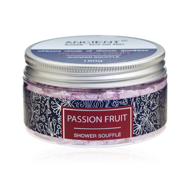 Shower Souffle 160g Passion Fruit for Refreshing Skin Care