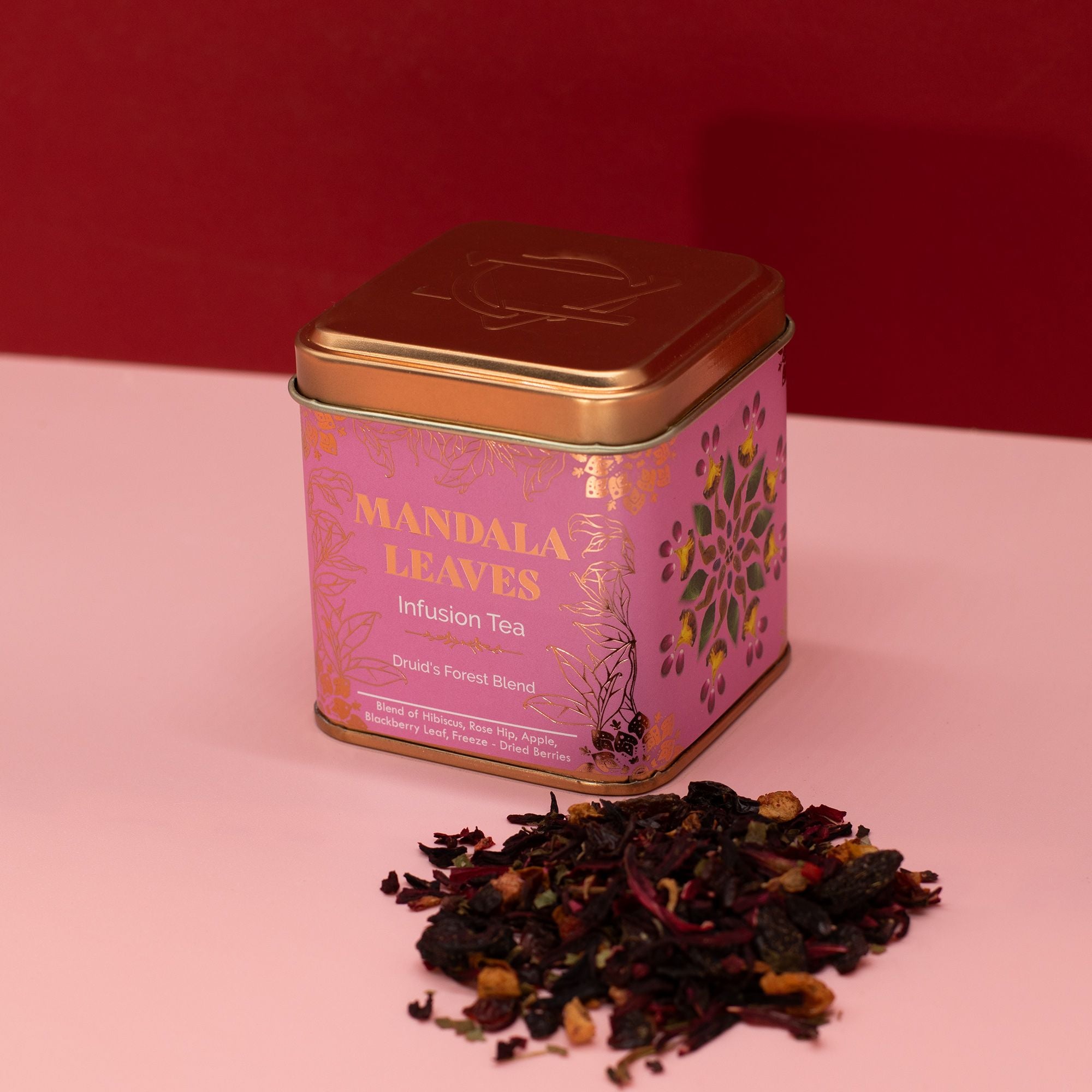 50g Druid's Forest Tea Blend Vibrant Fruit Infusion for Refreshment